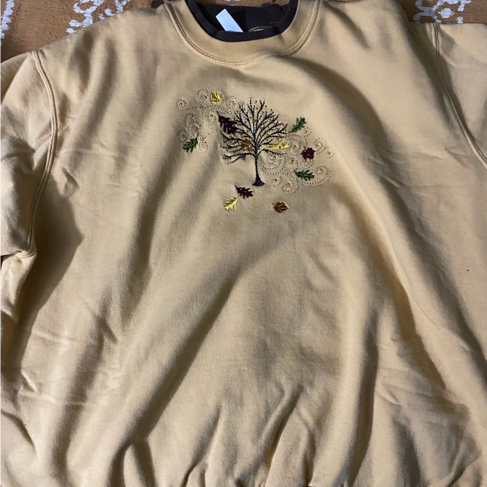 Embroidered sweatshirt